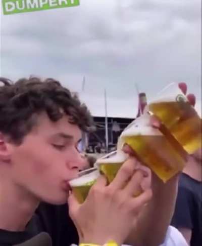 4 beers at once