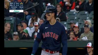 Jarren Duran sends a GRAND SLAM to Africa!