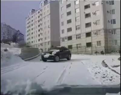 Close call