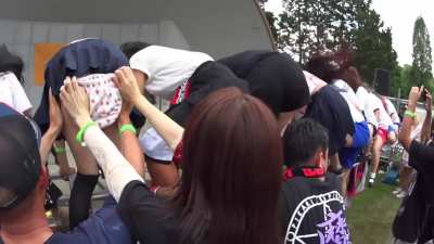 A live concert in Japan