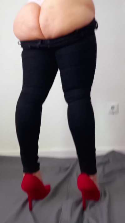 But you were only going to take pictures of Mommy's heels