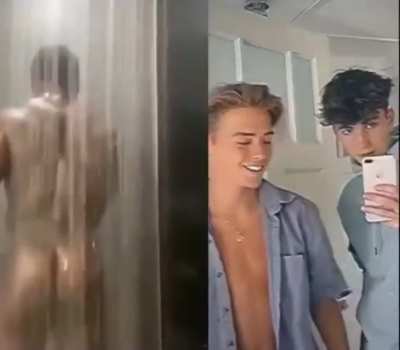 Thug in the shower