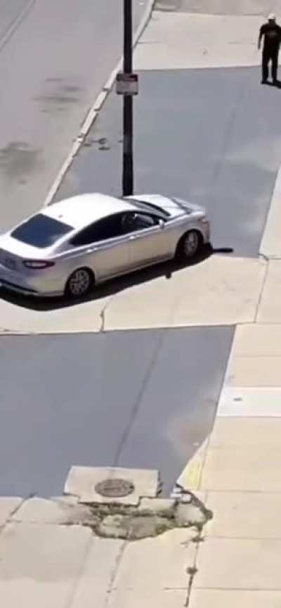 what could go wrong throwing rocks at cars.