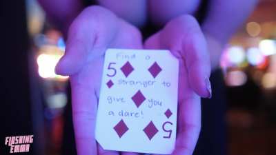 I played truth or dare at a casino and got a stranger to spank me