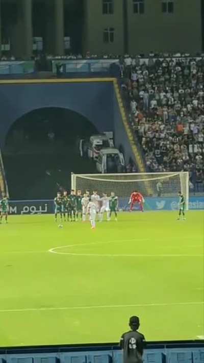 Poor cameraman…
