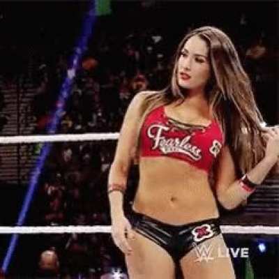 Nikki Bella!! So hot and such a fit body. Absolute doll😍<wbr>🤩🤯