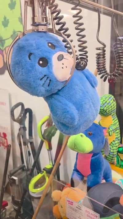 Plushie got stuck
