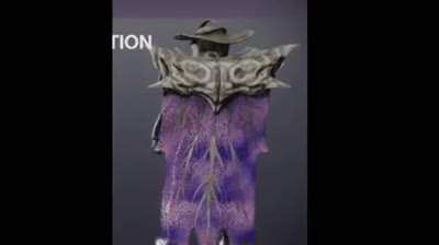 Raid cloak with photo finish