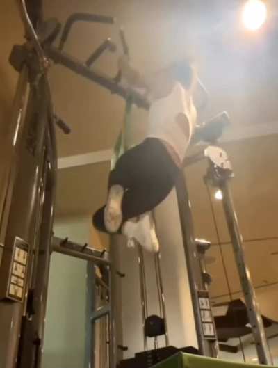 working out