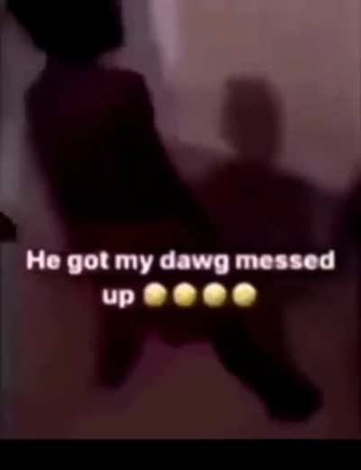 lil nigga didn’t deserve that 😭