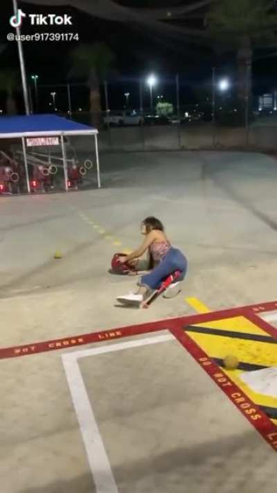 To hit a baseball