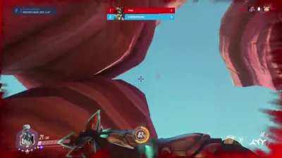 So I was playing Overwatch recently