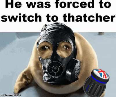 He was forced to switch :(