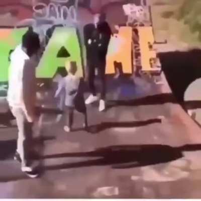 Threat with the hammer and you get the slammer!