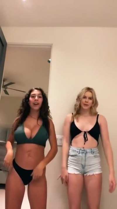 She really shakes those melons around
