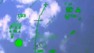 Greek mirage and turkish f-16 dogfight