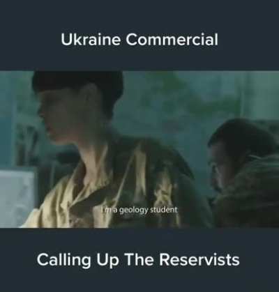 Ukraine commercial calling up reservists