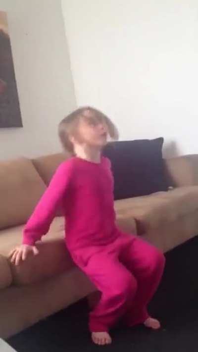 Wanna see me do a backflip?