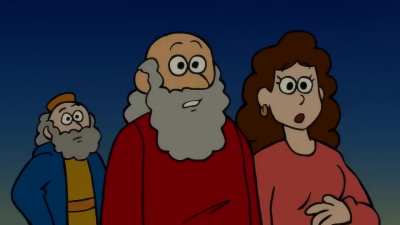 I understand why he has fooled the shepherds. 