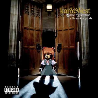 Kanye raps over Asuka’s theme from Evangelion.