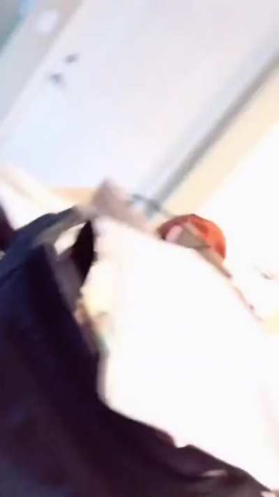 The butt... Wow.