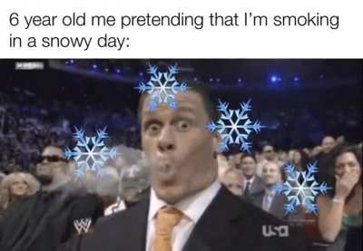 Dad,look,I’m smoking