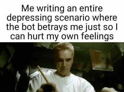 It hurts to do this.