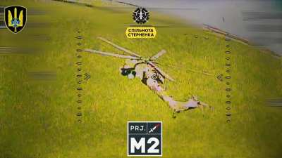 Ukrainian FPV drone destroys Russian Mi-28 helicopter in the air. The first documented case in history! 