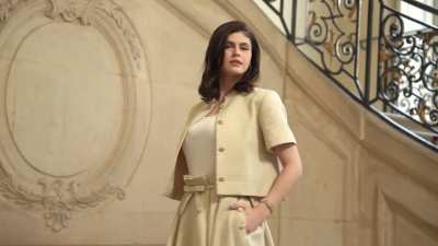 At Paris Dior show (July 2023)