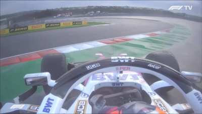 The reason of Lance Stroll's investigation. You can see him drive past at 00:20!