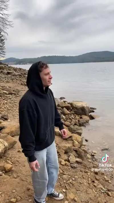 skipping stones