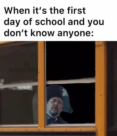 First days are tough..