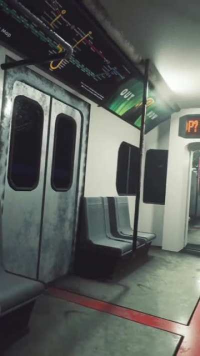 Taking the subway alone is scary.