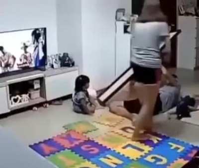 Quick dad reflexes