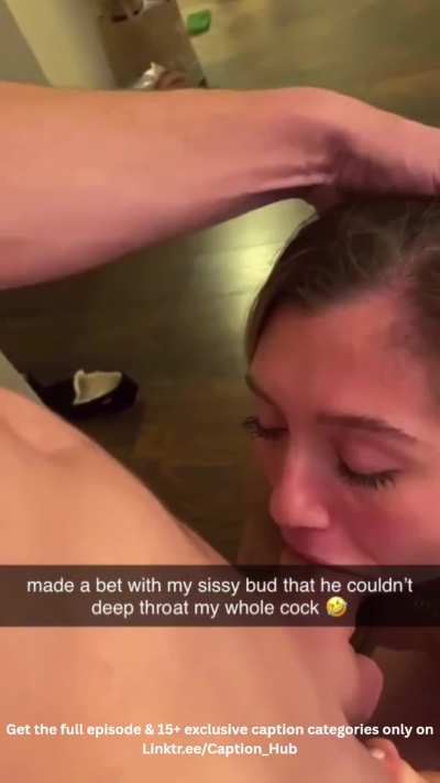 how to get free blowjobs from your sissy bud.. 🤤