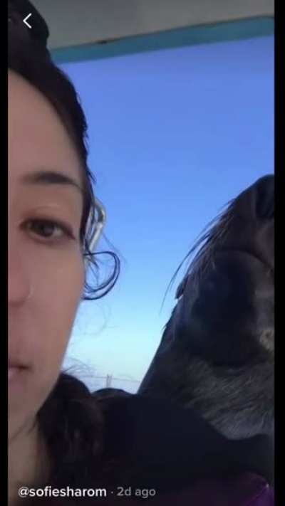 She got the seal of approval