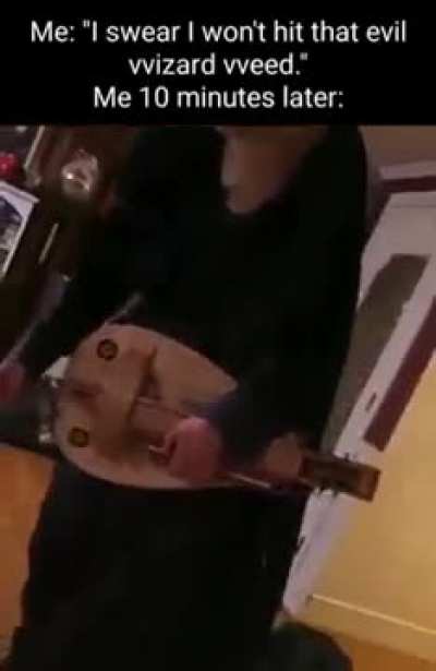 mans playing the annoying orange intro theme