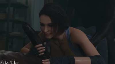 Jill Valentine Threesome (NikeNike)