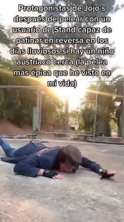 Pongan en los comentarios la abilidad de un usuario de stand y como el protagonista lo acabaría derrotando, no os cortéis con los detalles 🚬🗿