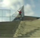 I am skateboarding