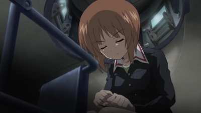 I really love this little character moment for Miho - trying to conquer her own fear.