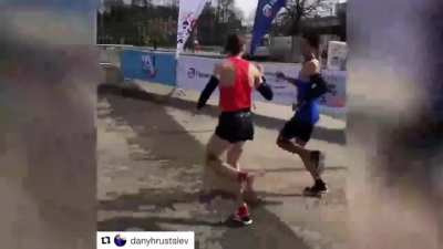 Deciding a Race with trial by Combat.