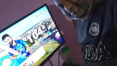 Kishan scored 210* but social media flooded for koach.