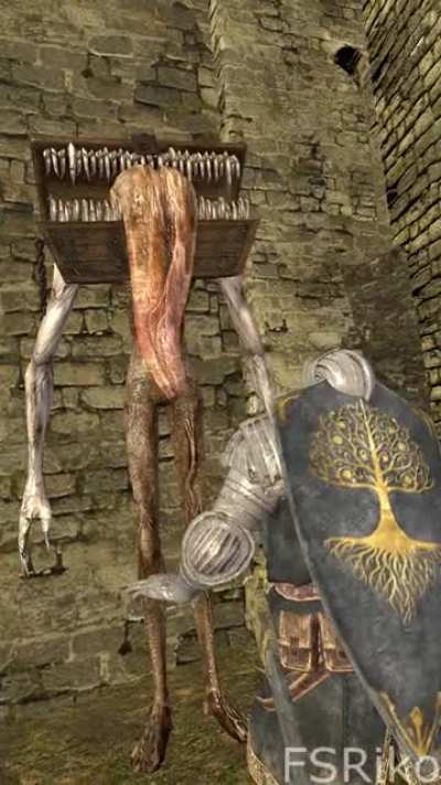 Dark Souls Mimicry is on another level