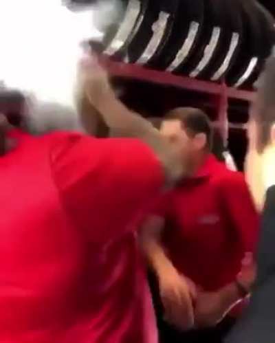 He got some skills.