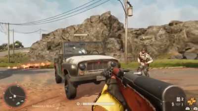 [Far Cry 6] Where did he go? where did the flames come from?