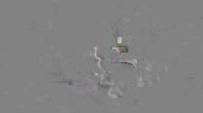 Footage of Burkinabe TB2 UCAVs targeting militants