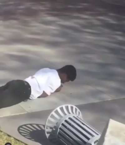 If you skate, wear a helmet. If you skate like this guy, don’t skate at all.