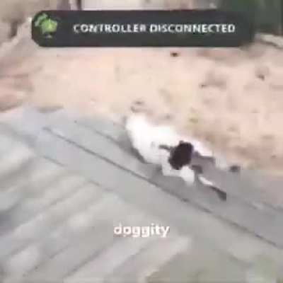 To swiftly escape the creepy voice