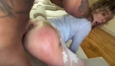 Destroying her body until she can’t walk anymore